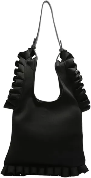 Slouchy Hobo Bags Women Retro Nylon Crossbody Purse Soft Shoulder Bag Cute Satchels Tote Handbags Evening Purse 2024