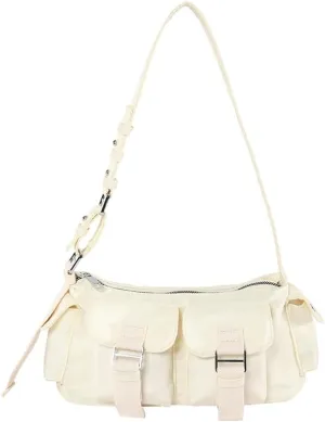 Small Casual Y2K Nylon Shoulder Bags Top Handle Women Purses And Handbags, Shoulder Bag Y2K Purse, Cute 90s Purse