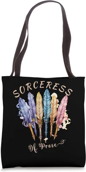 Sorceress Of Prose, Writer's Profession, Quill Pen Skills Tote Bag