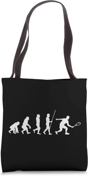 Squash Evolution For Squash Player Tote Bag