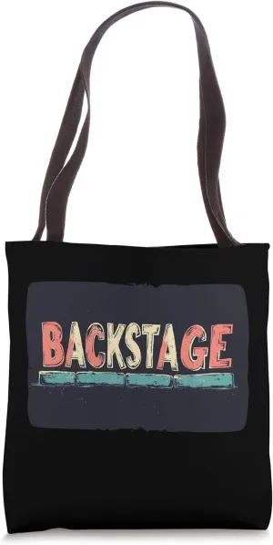 Step Backstage with this Cool and Bold Statement Tote Bag
