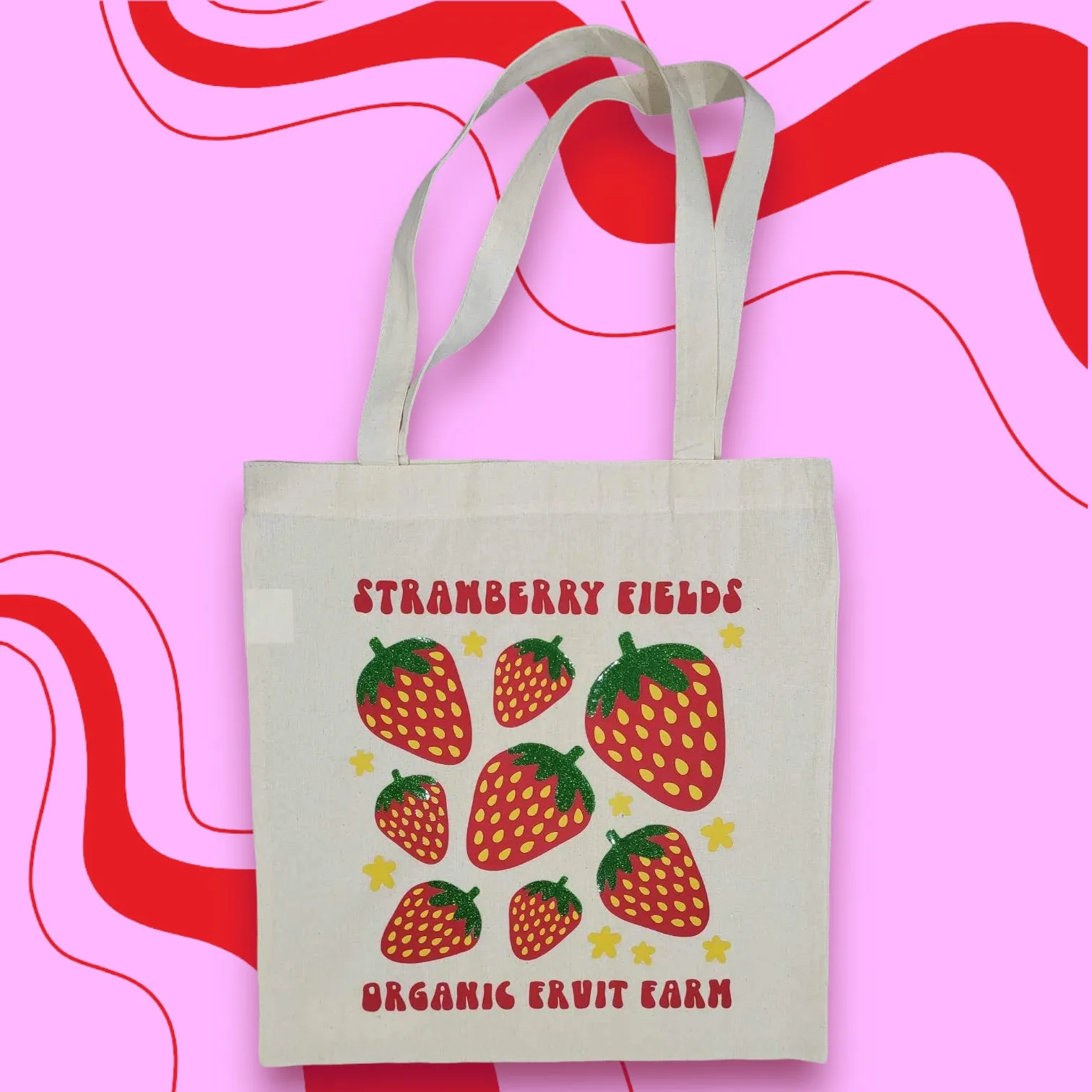 Strawberry Field Date Tote