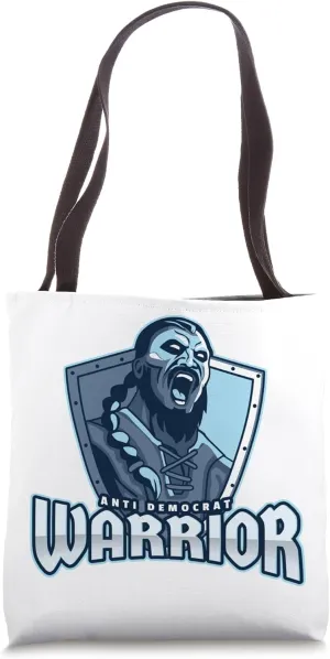 Tactical Bold Anti Democrat Tote Bag