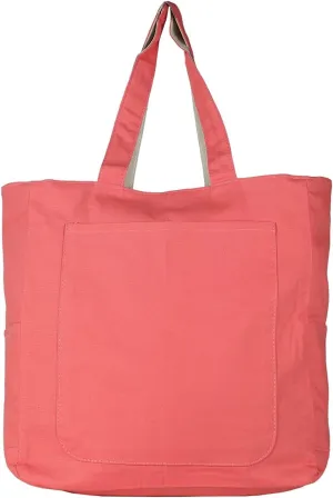 Tag&Crew Reversible Protean Tote Jute Canvas Women's Shoulder Handbag for Lunch & Dinner Dates Daily Shopping Weekend Travel