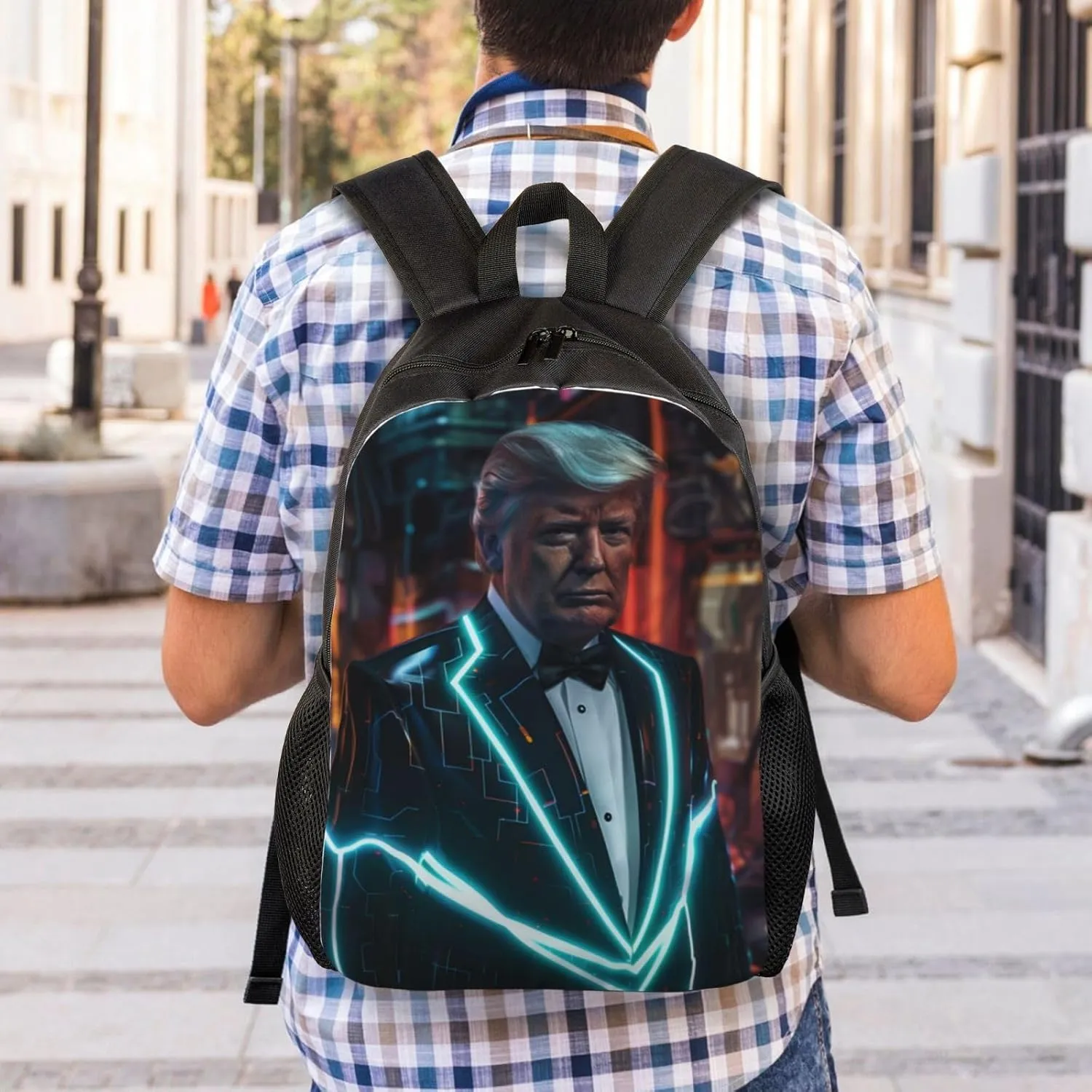 Technology Trump Backpack Waterproof Anti Theft Durable Light Laptop Bag Backpacks For Women Men Travel Gym Backpack