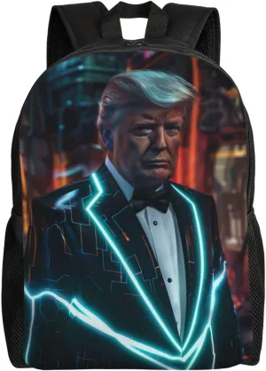 Technology Trump Backpack Waterproof Anti Theft Durable Light Laptop Bag Backpacks For Women Men Travel Gym Backpack
