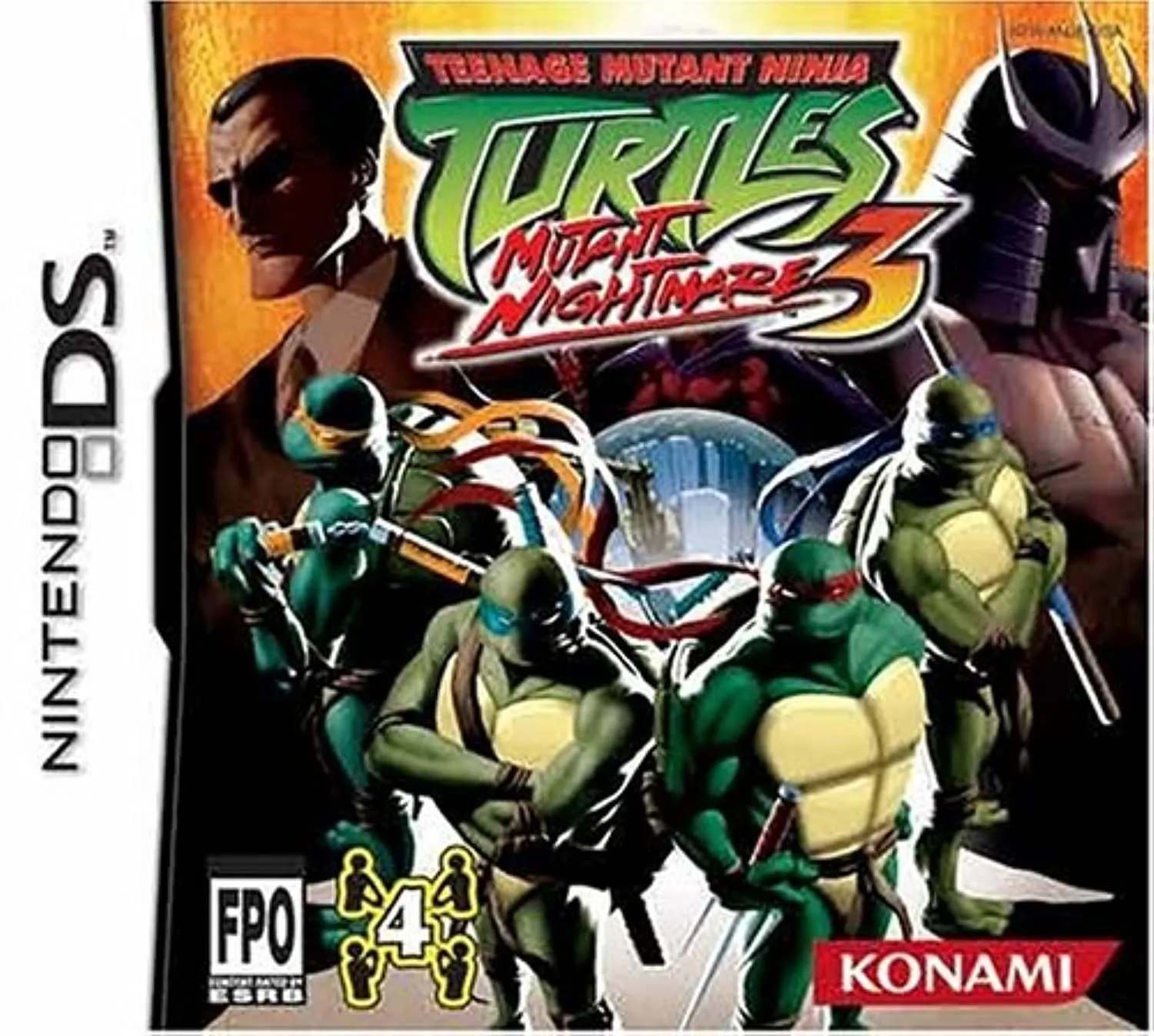 Teenage Mutant Ninja Turtles 3: Mutant Nightmare - Nintendo DS (Renewed)