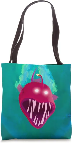 Tharp Anger Fish – Bold Underwater Fantasy Design Tote Bag