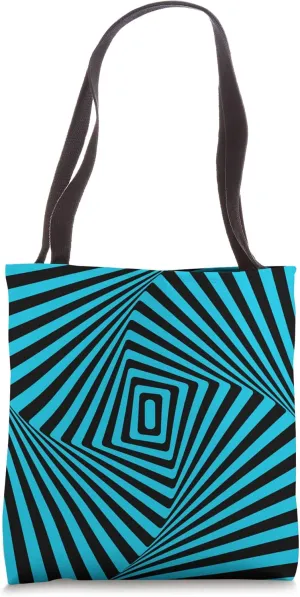 The Bold Contrast Color Pattern Style Tote Bag