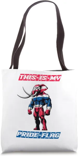 This Is My Pride Flag Thailand Elephant Thai Travel Siam Tote Bag