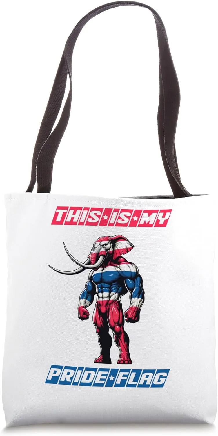 This Is My Pride Flag Thailand Elephant Thai Travel Siam Tote Bag
