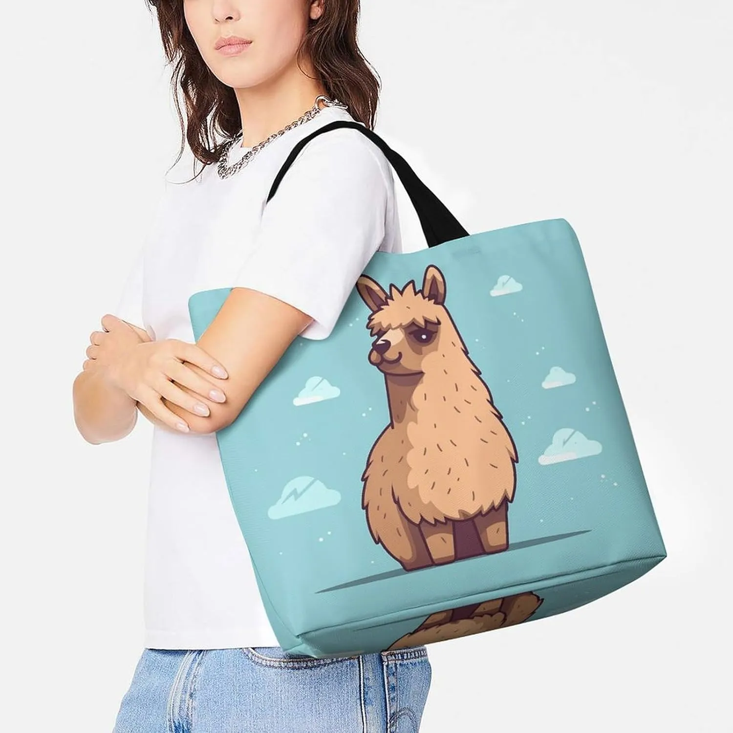 Tote Bag for Women Large Capacity Tote Bags Bold Color Blocks Handbag Crossbody Bag Shopping Bags Shoulder Bag