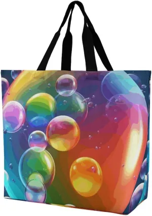 Tote Bag for Women Large Capacity Tote Bags Bold Color Blocks Handbag Crossbody Bag Shopping Bags Shoulder Bag