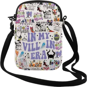 TSOTMO Spooky Gift Halloween Party Crossbody Bag Family Trip Gift for Women Mother Sister Cartoon Characters Group Gift