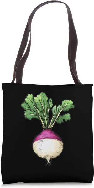 Turnip With A Bold Outline Tote Bag