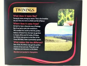Twinings 1706 English Strong Breakfast Tea, 80 Tea Bags, 250g (Pack of 3)