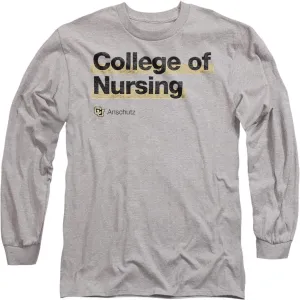 University of Colorado Anschutz Medical Campus College of Nursing Bold Unisex Adult Long-Sleeve T Shirt