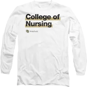 University of Colorado Anschutz Medical Campus College of Nursing Bold Unisex Adult Long-Sleeve T Shirt
