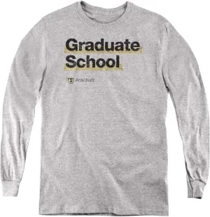 University of Colorado Anschutz Medical Campus Graduate School Bold Youth Long Sleeve T Shirt
