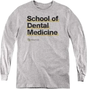 University of Colorado Anschutz Medical Campus School of Dental Medicine Bold Youth Long Sleeve T Shirt