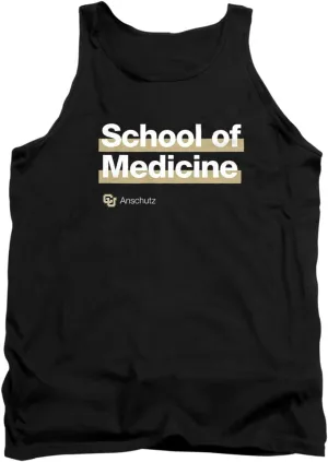 University of Colorado Anschutz Medical Campus School of Medicine Bold Unisex Adult Tank Top