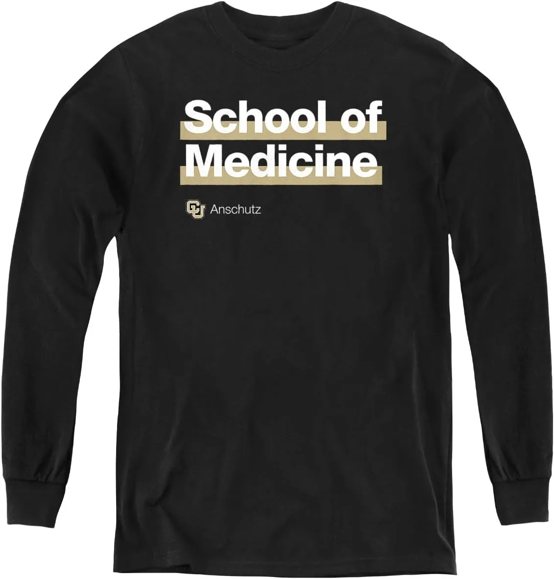 University of Colorado Anschutz Medical Campus School of Medicine Bold Youth Long Sleeve T Shirt