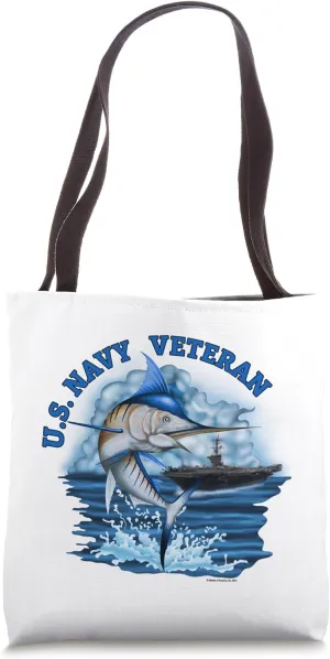 U.S. NAVY VETERAN Tote Bag