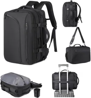 Vacuum Backpack Travel, Vacuum Seal Compression Backpack Travel, Personal Item Carry On Bag Flight Approved Laptop Work Seal Compression Backpacks, Ideal for Travel/Camping/Laptop
