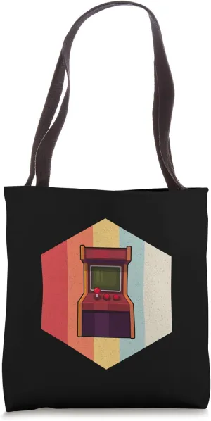 Vintage Retro 80s Arcade Tote Bag