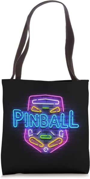 Vintage Retro Pinball flipper Gift Tote Bag