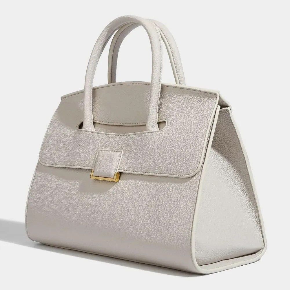Womens Fashion Tote Bag Large Vegan Leather Handbag Vintage Shoulder Purse Ladies Working Satchels Briefcase