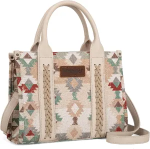 Wrangler Boho Tote Bag Aztec Top Handle Handbags and Purses