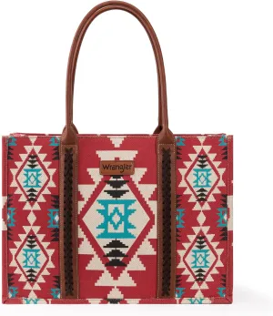 Wrangler Tote Bag for Women Western Purse and Aztec Satchel Handbag