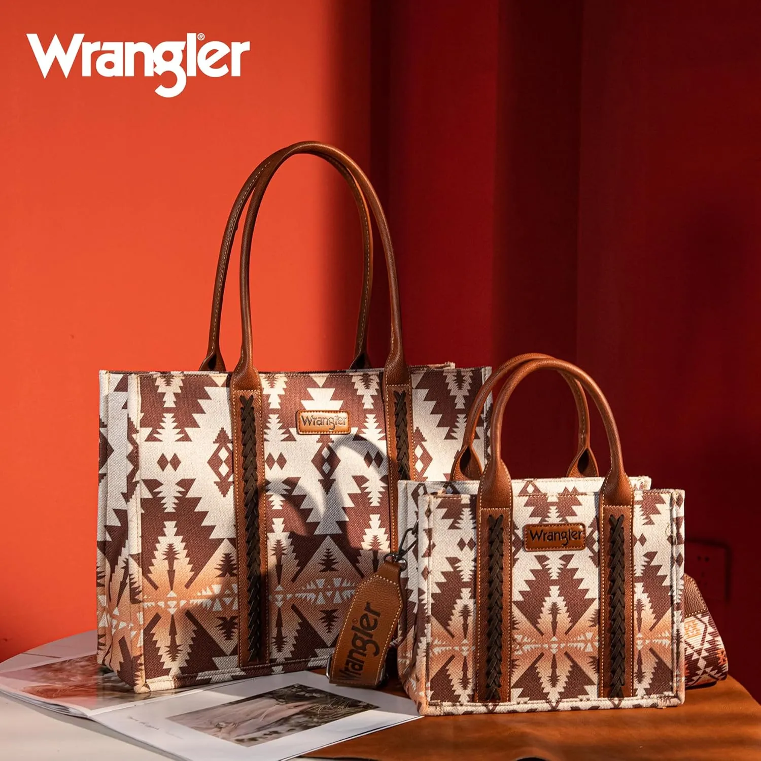 Wrangler Women's Aztec Tote Bag