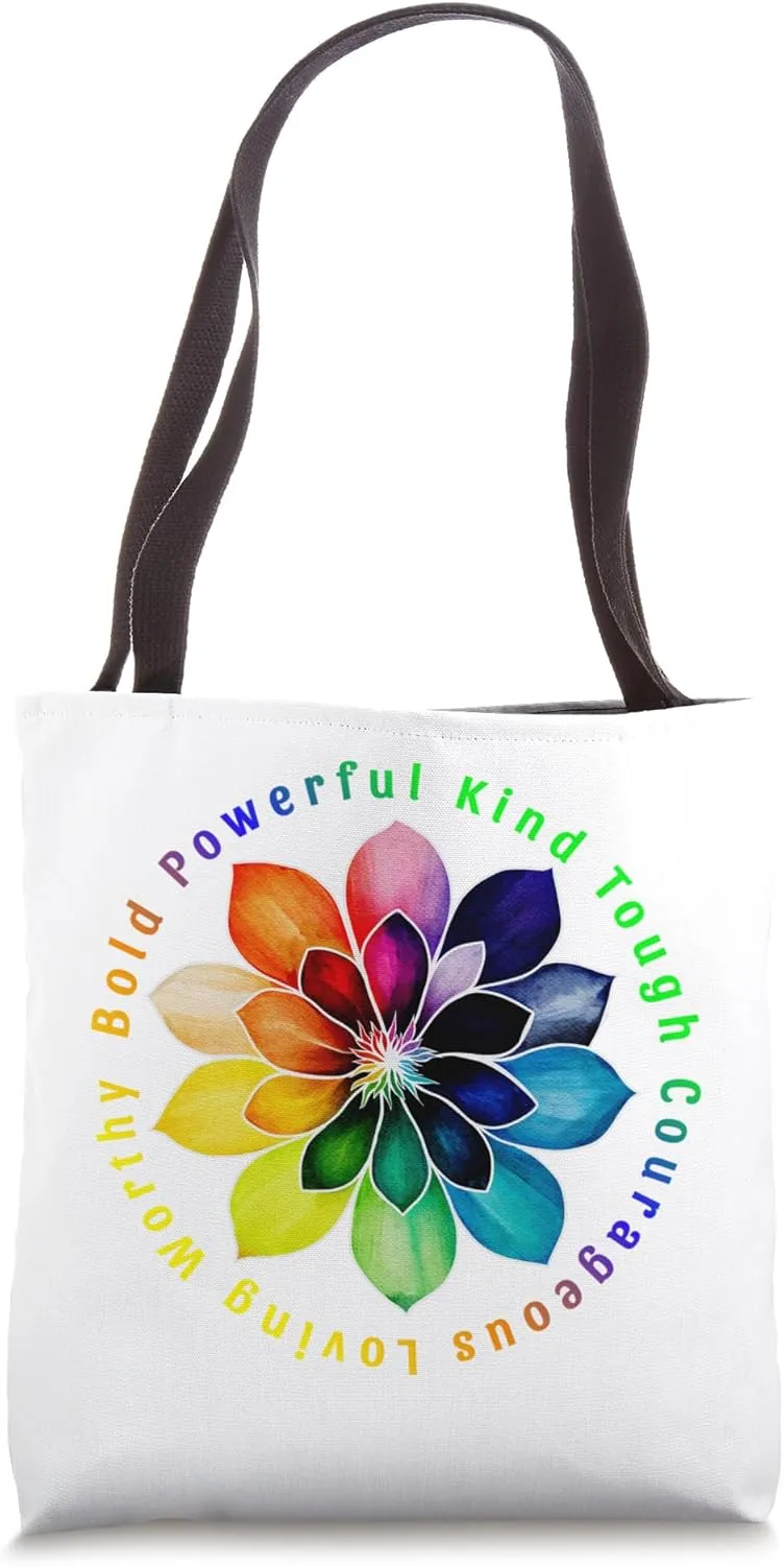 You Are Kind Bold Worthy Tote Bag